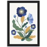 Poster: Blue Hellebore