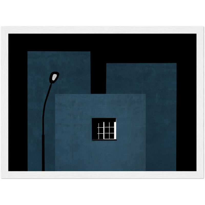 Poster: Composition with window and street lamp