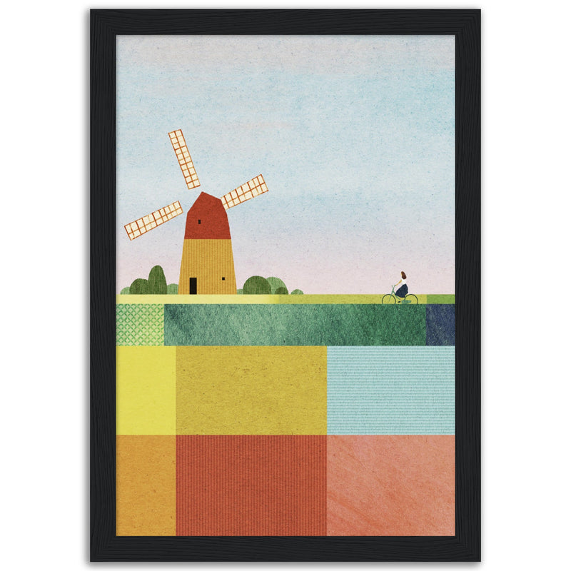 Poster: Tulip Fields