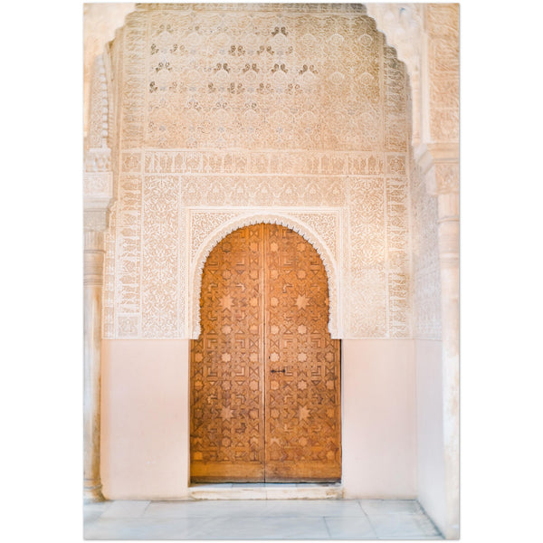 Poster: Alhambra door