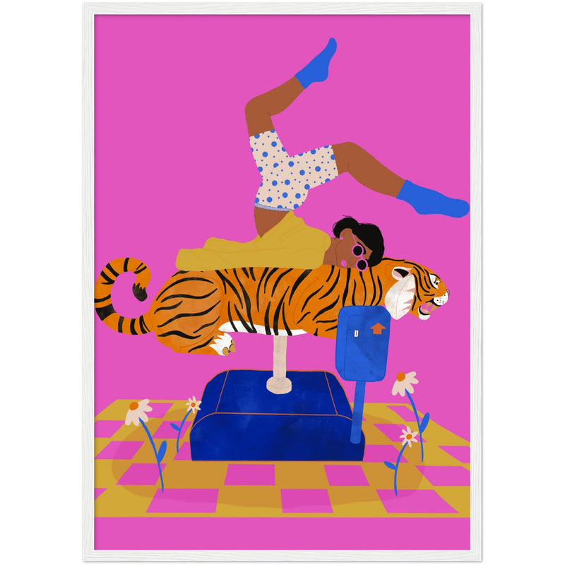 Poster: Put a tiger in your heart