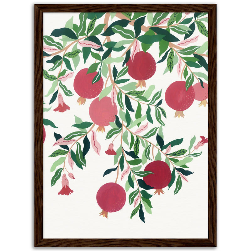 Poster: Pomegranate Tree