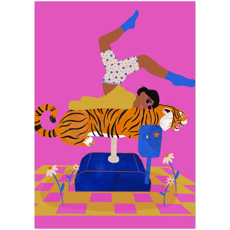 Poster: Put a tiger in your heart