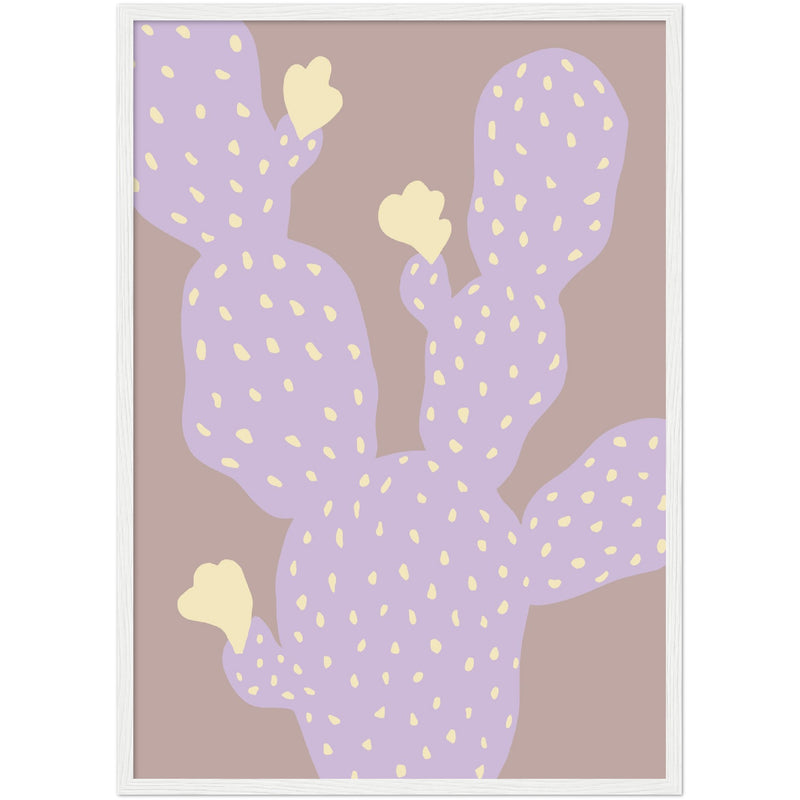 Poster: Lilac Cactus