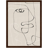 Poster: Abstract Face No1.