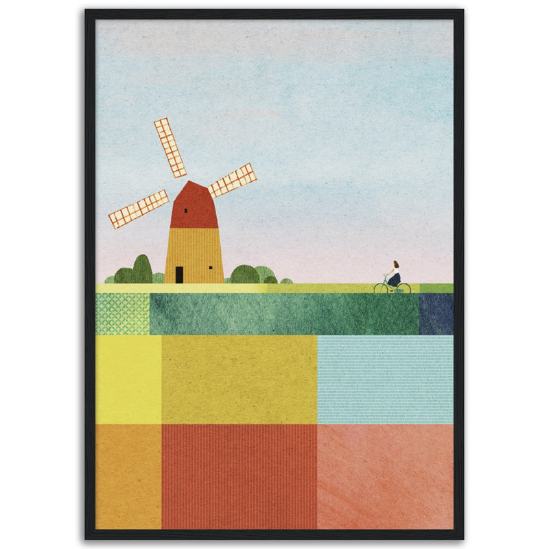 Poster: Tulip Fields