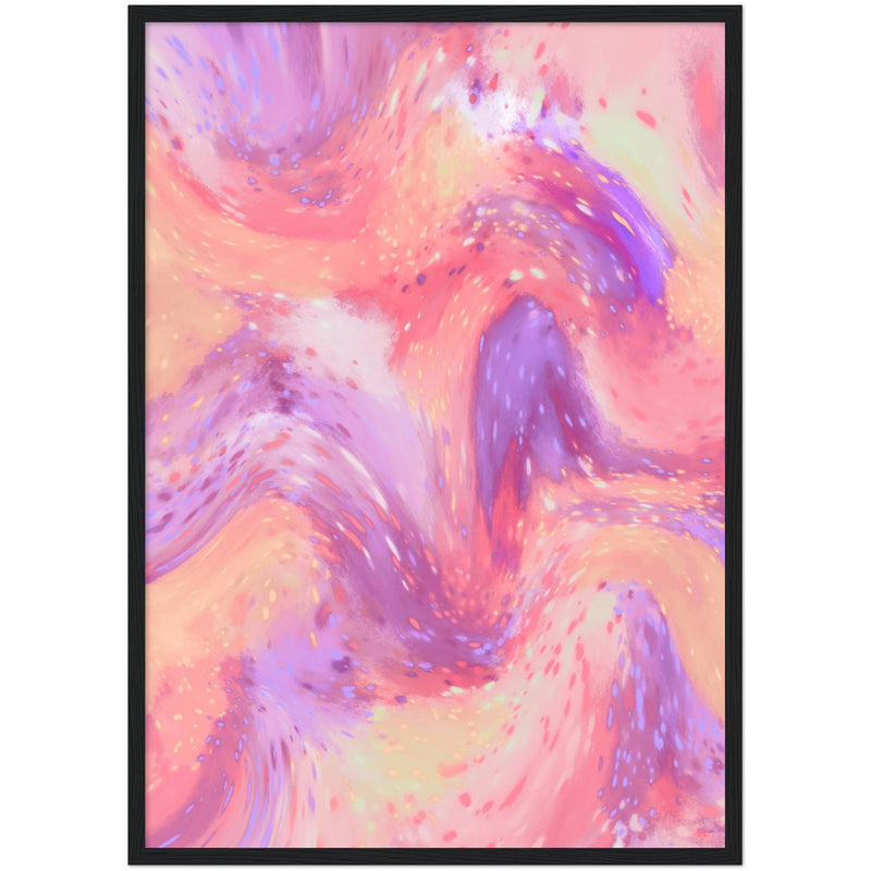 Poster: Pastel Space Pattern