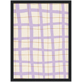 Poster: Lilac Grid