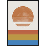 Poster: Retro Landscape