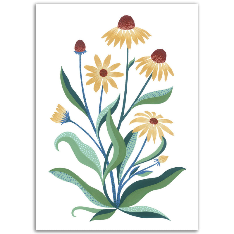 Poster: Yellow Coneflower