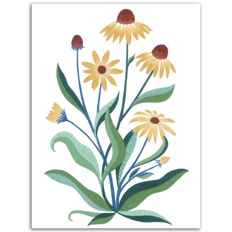 Poster: Yellow Coneflower