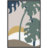 Poster: Monstera Cut Out 02