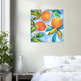 Poster: Oranges Blooming