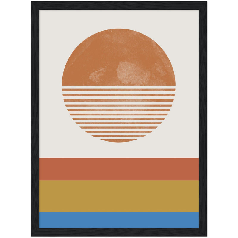 Poster: Retro Landscape