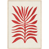 Poster: Red Branch / Lino Print