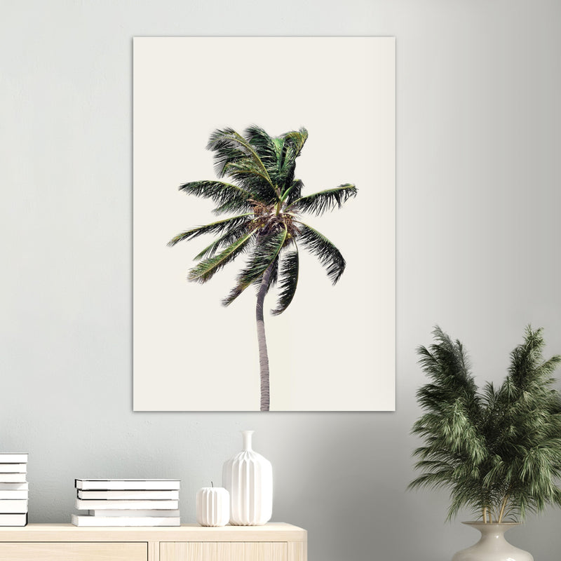 Poster: Windy Palm Tree