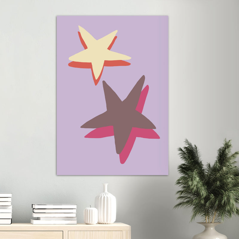 Poster: Lilac Star