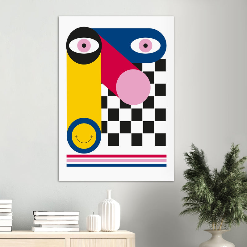 Poster: ABSTRACT FACE