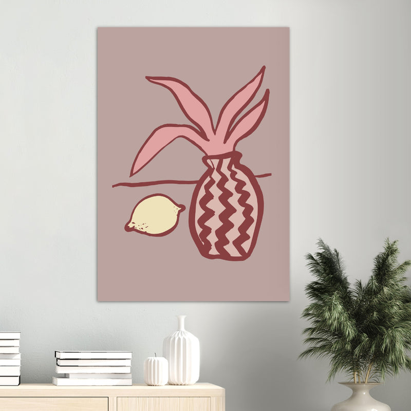 Poster: Pink Lemon