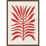 Poster: Red Branch / Lino Print