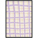 Poster: Lilac Grid